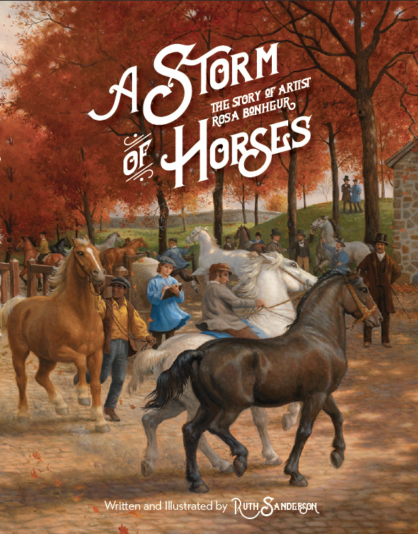 Cover of A Storm of Horses by Ruth Sanderson