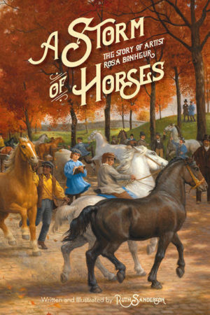 Cover of A Storm of Horses by Ruth Sanderson