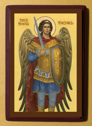 Archangel Michael Mounted Icon