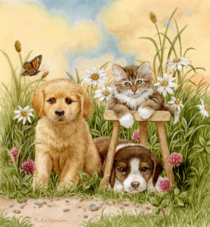 Puppies and Kittens: Cover